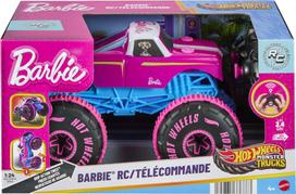 Mattel HOT WHEELS MONSTER TRUCKS RC Barbie džipas (JHW58)