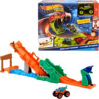Mattel HOT WHEELS MONSTER TRUCKS rinkinys – Krokodilo iššūkis (JJN45)