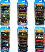 Mattel HOT WHEELS penkių automodeliukų rinkinys (1806)