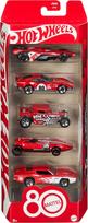 Mattel HOT WHEELS penkių automodeliukų rinkinys Mattel 80 (JGK08)