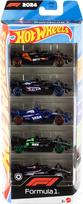 Mattel HOT WHEELS penkių F1 bolidų rinkinys (JGF58)