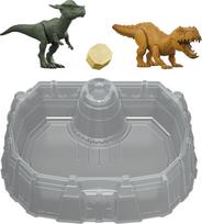 Mattel JURASSIC WORLD rinkinys su spalvų keitimo funkcija – Kovų arena (JDC59)