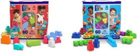 Mattel MEGA BLOKS kaladėlių rinkinys (krepšyje 60 det.) (CYP67)