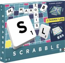 Mattel SCRABBLE žaidimas lietuvių kalba 2in1 (HXW10)