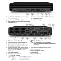 HP Renewed Grade A | EliteDesk 800 G6 | Intel Core i5 | i5-10500T | 16GB | SSD | 256GB | Intel UHD Graphics | Windows 11 Pro