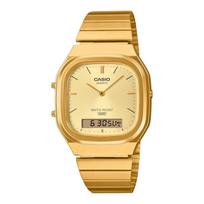 CASIO VINTAGE modelis EDGY ROUNDED SQUARE - GOLD