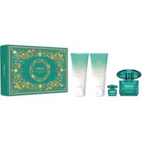Versace Crystal Emerald Gift Set rinkinys moterims (EDP, 90 ml + kūno losjonas, 100 ml + dušo želė, 100 ml, + EDP, 5 ml)
