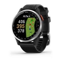 Garmin Approach S44 Silver Black Golfas išmanusis laikrodis