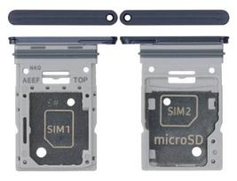 SIM kortelės laikiklis Samsung A556 A55 5G Awesome Navy originalus (service pack)