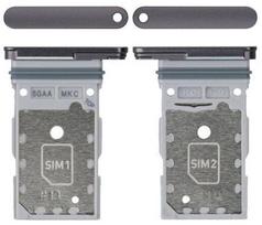 SIM kortelės laikiklis Samsung S711 S23 FE Graphite originalus (service pack)