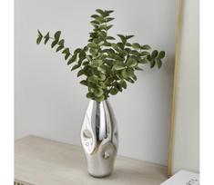 Eglo 421682 - Stiklinė vaza XIPORAI 28,5x14,5 cm blizgus chromas