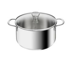 Tefal - Puodas su dangčiu RECYCLE 24 cm