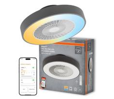 Osram - reguliuojamas LED lubinis šviestuvas su ventiliatoriumi SMART+ LED/78W/230V Wi‑Fi + nuotolinis pultas