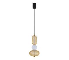 Eglo 300477 - reguliuojamas LED pakabinamas šviestuvas ant laido CEGLIE LED/12W/230V 2200-6500K auksinis + su nuotoliniu pultu