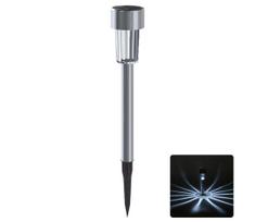 Aigostar - LED saulės šviestuvas LED/2V IP44 40 mAh matinis chromas