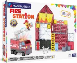 MAGNA-TILES Magnetinis konstruktorius Ugniagesių stotis, 50 det.