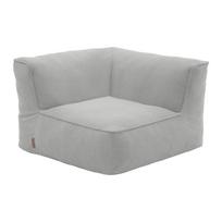 Šviesiai pilkos spalvos modulinė sodo taburetė iš boucle (kintama) Grow – Blomus