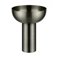 Pilkos spalvos iš nerūdijančio plieno vaza (aukštis 21 cm) Miyabi – Blomus