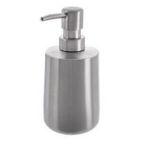 Matinės sidabrinės spalvos iš nerūdijančio plieno muilo dozatorius 450 ml – Orion