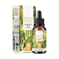 NATURTREU SAULĖS DRAUGAS Vitaminas D3 + K2 (1000 TV), 30 ml