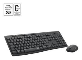 LOGITECH Mouse and keyboard set 920-009796 / MK295 Silent Graphite
