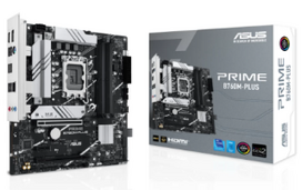 ASUS Motherboard 90MB1EK0-M0EAYC / PRIME B760M-AS Silver/Black