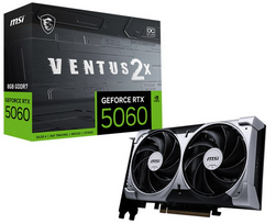 MSI GeForce RTX 5060 VENTUS 2X OC 8G (DLSS 4, 3x DisplayPort, 1x HDMI 2.1)
