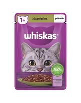 WHISKAS Suaugusiųjų su aviena želė 85 g drėgnas maistas katėms