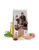 MERA Dog Pure Sensitive Junior Turkey Rice 4 kg kalakutų ir ryžių, sausas maistas jautriems šuniukams