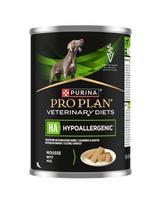 PURINA PRO PLAN Veterinary Diets Canine HA Hypoallergenic 6x400g skirta maisto netolerancijai, šlapias maistas suaugusiems šunims ir šuniukams
