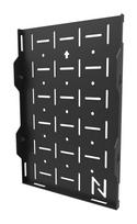 NeoMounts Wall mount | AWL05-750BL AV hardware rack | Maximum weight capacity: 10 kg | Black