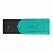 KINGSTON 128GB Portable USB 3.2 Gen 1 DataTraveler Exodia S (Black/Turquoise)