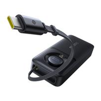 Baseus Power bank OS Free2Pull 10000mAh 30W + cable (black)