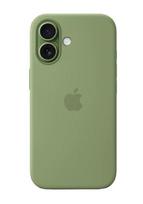 APPLE Silicone Case with MagSafe for iPhone 17 in Light Moss Green
