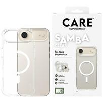 PanzerGlass CARE by ® Fashionable Case Samba Transparent with White with MagSafe for iPhone 17 Air