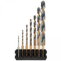 Grąžtų rinkinys DEWALT BLACK & GOLD Hex Drill Bit Bar 7pcs