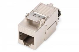 Digitus Keystone Module Cat. 8.1 (silver/white, shielded)