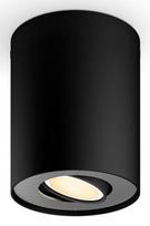 PHILIPS Hue White Amb. Pillar Spot 1 flg. black 350lm incl. dimmer switch