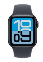 APPLE Apple Watch SE (GPS) 40mm, Midnight Aluminum Case with Midnight Sport Band - S/M