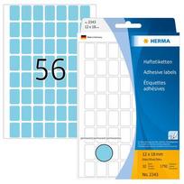 Herma Multi-purpose labels, blue, 12x18 mm, paper, matte, 1792 St.