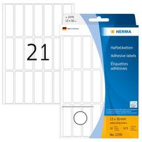 Herma Multifunction labels white 13x50 mm paper matte 672 pieces.