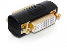 Delock DVI Adapter DVI(24+5) - DVI(24+5) Bu/Bus