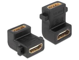 Delock HDMI Adapter A - A Bu/Bu 90° down