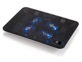 Conceptronic 4-Fan USB-A2.0 Laptop Cooling Pad 25Kg 15.6" sw