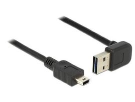 Delock USB Cable A - Mini-B Male/Male 1.00m 90° sw