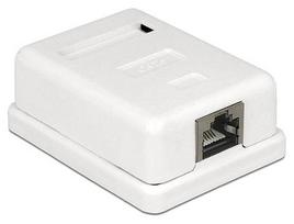 Delock Network connector RJ45 socket Cat6 shielded