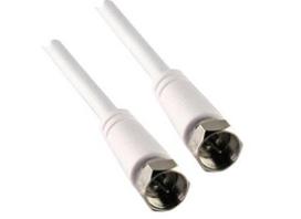 Schwaiger Sat receiver cable 75 dB 10m White