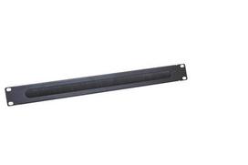 Logilink 19" cable management 1U with brush insertion, heavy.