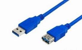MediaRange USB 3.0 A-A Extension Cable, 1.8m, Blue