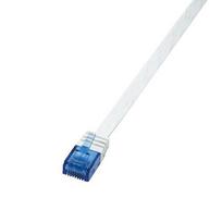 Logilink Flat patch cable RJ45 U/UTP Cat6 15.00m white